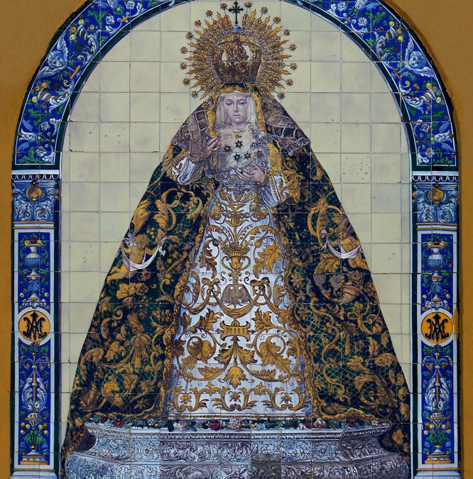 Pieza del mes. Junio 2014. El retablo de la Virgen de la Esperanza en el Arco de la Macarena. Martín Carlos Palomo García.