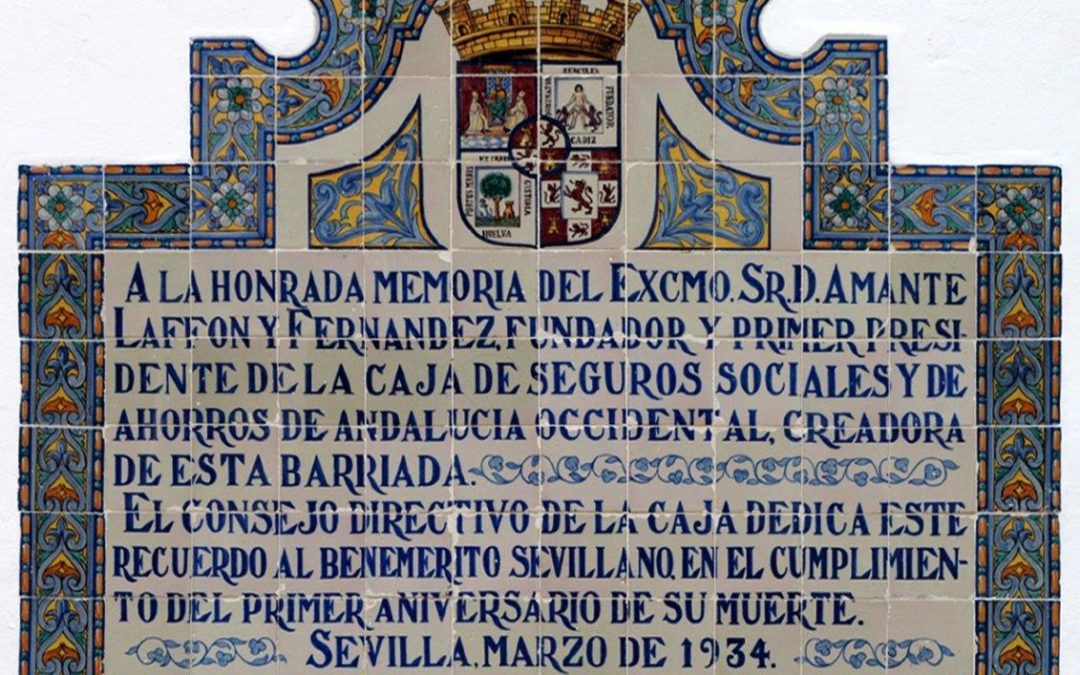 La cerámica y la barriada del Retiro Obrero de Sevilla. Ana María Moreno Fernández.