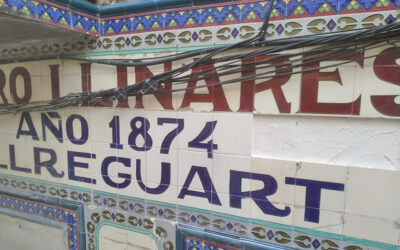 Bellreguard (Valencia) restaura el panel cerámico de la ‘Botigueta Nova’
