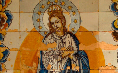Pieza del mes. Diciembre 2020. El panel cerámico de la Inmaculada en el convento de la Inmaculada Concepción de Marchena (Sevilla). Juan Luis Rave Prieto.