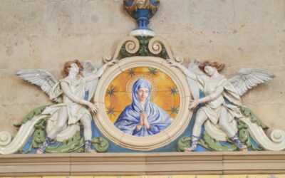 Pieza del mes. Diciembre 2021. El altar del Cristo de Lozoya de Daniel Zuloaga en la Catedral de Segovia. Abraham Rubio Celada.