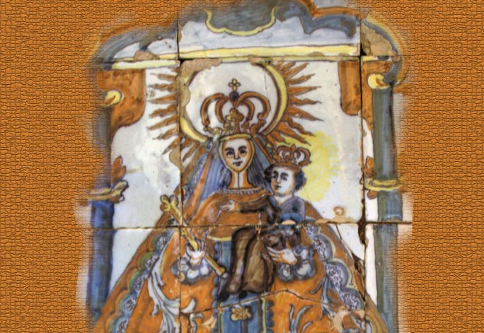 Pieza del mes. Mayo 2022. La Virgen de Consolación de Utrera en la azulejería. Manuel Pablo Rodríguez Rodríguez.