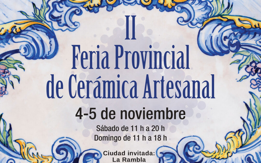 II Feria Provincial de Cerámica Artesanal