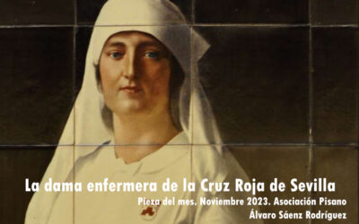 Pieza del mes. Noviembre 2023. La dama enfermera de la Cruz Roja de Sevilla. Álvaro Sáenz Rodríguez