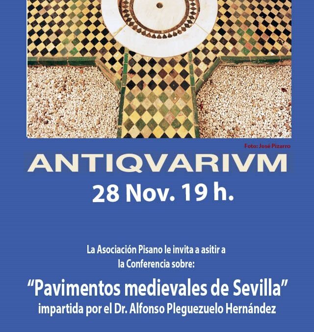 Conferencia en el Antiquarium. Pavimentos medievales de Sevilla.