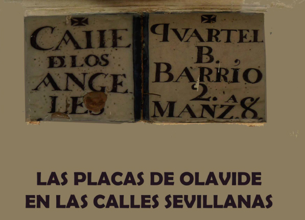Pieza del mes. Febrero 2024. Las placas de Olavide en las calles sevillanas.